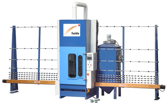20-30m2/H Automatic Glass Sandblasting Machine Manufacturers Easy Operation