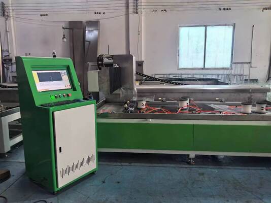 24000RPM CNC Glass Milling Machine 13.6KW 220V 380V For Glass Processing