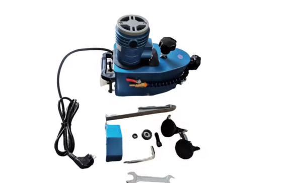 850W 220V Portable Glass Edging Machine , Manual Glass Edge Grinding and Polishing Equipment