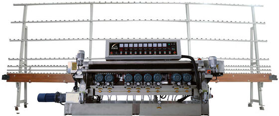 21kW Glass Edge Beveling Machine Easy Operate ISO RoHS Certified