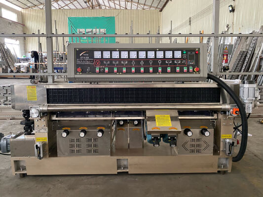 Vertical 9 Spindles Industrial Glass Edging And Polishing Machine OEM Avalialbe