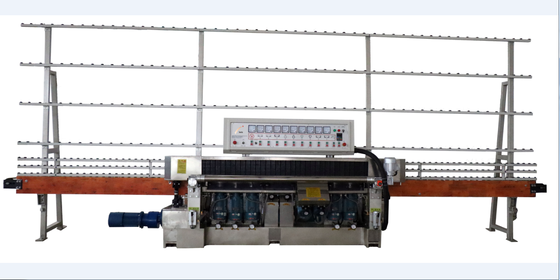 ST-9325 Nine Motor Glass Edge Grinding Machine 18.5kw 380V 50Hz
