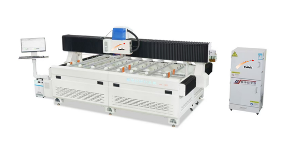120W 200W Glass Laser Sandblasting Machine 1325 For Decorative Glass Art Works