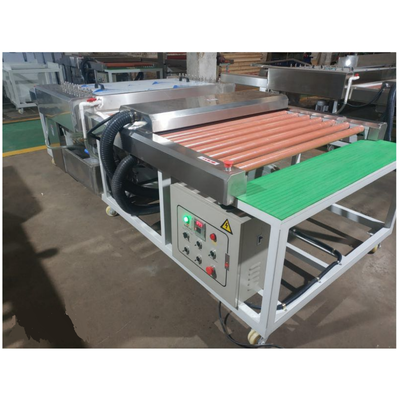 0.75-3.5m/min Horizontal Glass Washer , 3-15mm Glass Washing Equipment