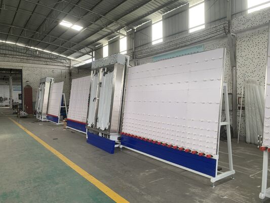 2500mm Glass Cleaning Machine 304 Stainless Steel Air Knife And Circulating Air System