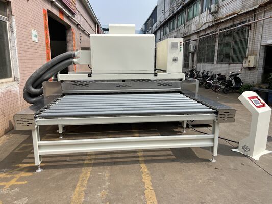 Vertical Glass Washing Machine 22KW Stainless Steel Glass Cleaning Machine