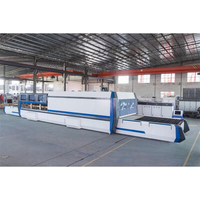 Big Size Fully Automatic PLC Control Tempered Glass Furnace Energy Saving