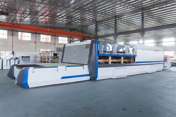 Intelligent Temperature Control Glass Tempering Equipment 170KW 3 -12mm Glass Toughened Furnace