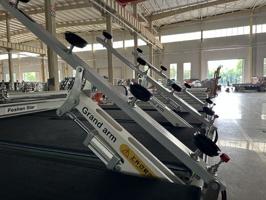 3800*2600mm Architectural Glass Cutting Line Precise Control CNC Glass Machine