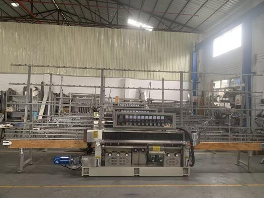 18.75kw 3-20mm Glass Straight Edging Machine Vibration Free