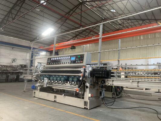 High End 3mm-12mm Glass Beveling Equipment For Grinding / Polishing Bevel Edge