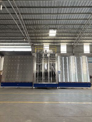 Vertical Glass Washing Machine Constructed from Corrosion Resistant Materials for Extended Service Life