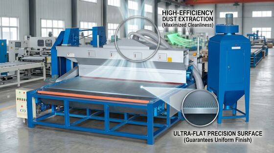 FOSHAN STAR PLC-Controlled Automatic Horizontal Flat Glass Sandblasting Machine