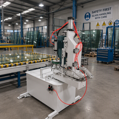 Foshan Star Easy Operation Single Head Glass Corner Polishing Edger Charmfing Grinding Machine 