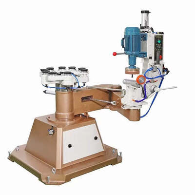 Simple and Quick Operation Automatic  Glass Edging Machine with PLC and Motor for High Productivity Glass Windows