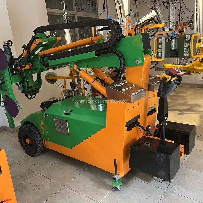 Hydraulic / Electric Vacuum Suction Cup Glass Lifter 500kg Load Capacity