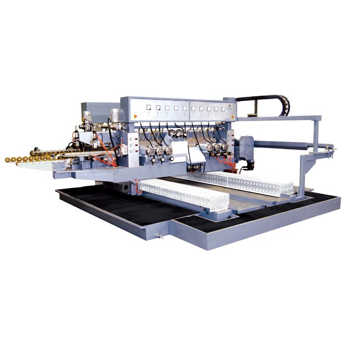 20 Spindle Straight-Line Double-Edging Machine with PLC Control System for Glass Polishing