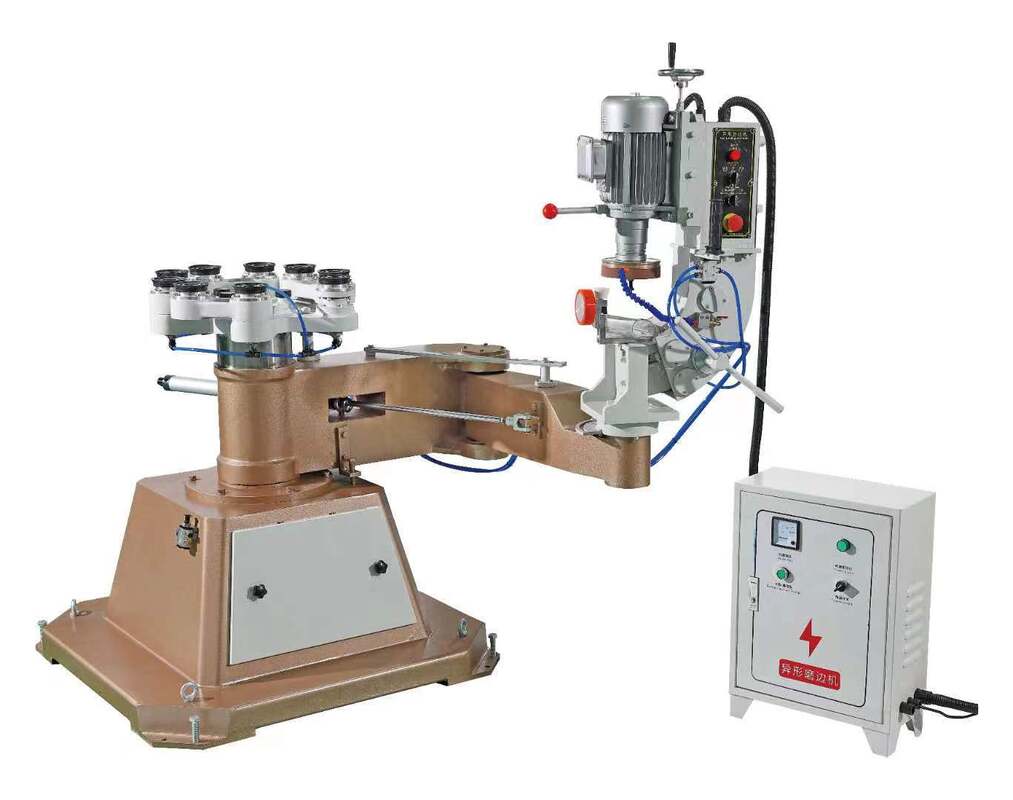 3.0KW Glass Shape Edging Machine 0.8-4r/Min CNC Glass Polishing Machine