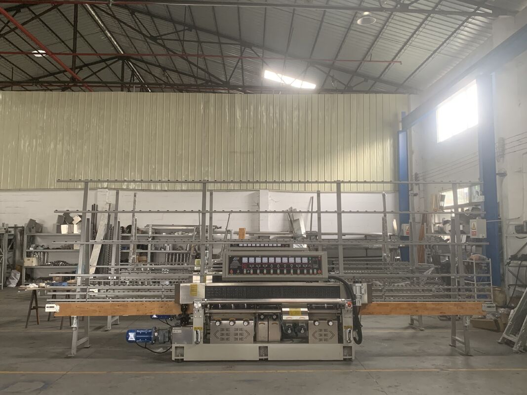 Glass Rough Grinding Machine 0.6-6.0m/min Glass Grinding And Polishing Machine