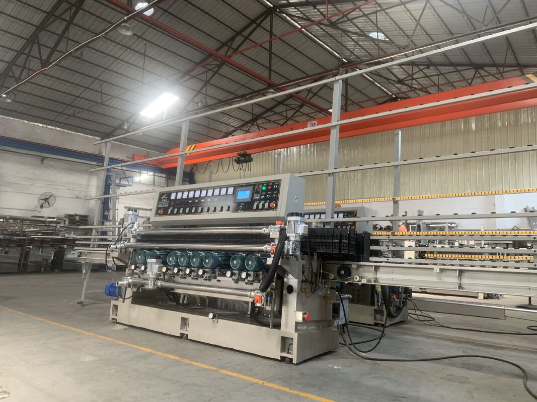 High End 3mm-12mm Glass Beveling Equipment For Grinding / Polishing Bevel Edge