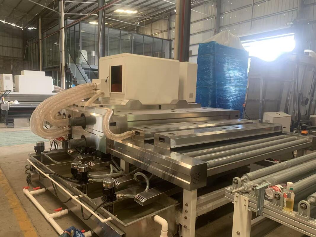 23Kw Horizontal Glass Washing Machine 0.5-12m/Min Stable Operation Easy Maintenance