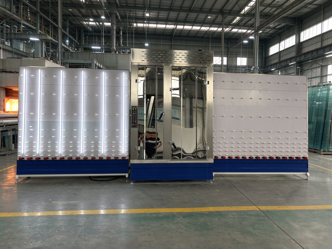 STLX-1600 Vertical Glass Washing Machine - 1600mm Glass Washer and Dryer